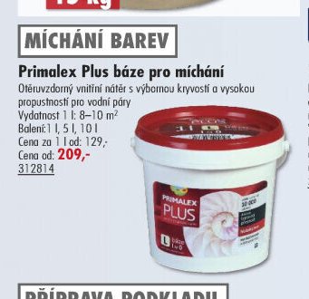 Primalex Plus báze pro míchání