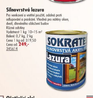 Silnovrstvá lazura