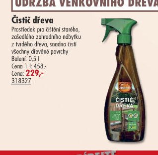 Čistič dřeva