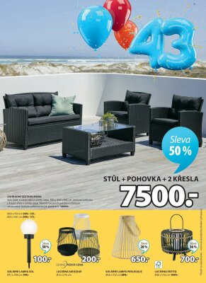 akční leták Jysk 6.4.2022-19.4.2022