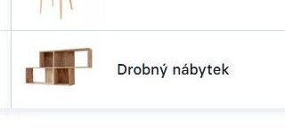 Drobný nábytek