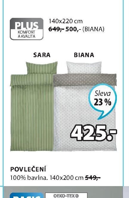 Povlečení SARA/BIANA