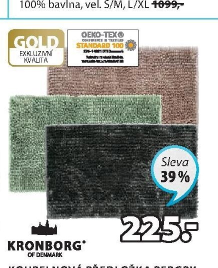 Koupelnová předložka BERGBY