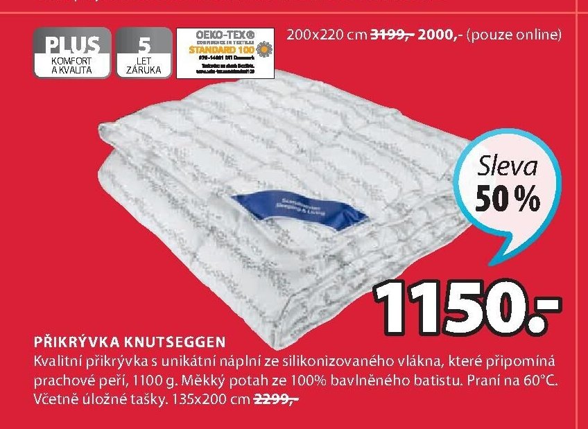 PŘIKRÝVKA KNUTSEGGEN