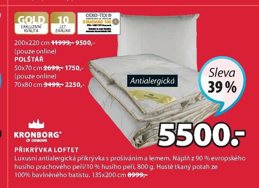 PŘIKRÝVKA LOFTET