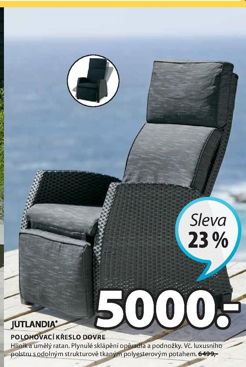 Polohovací křeslo Dovre