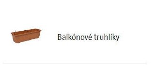 Balkónové truhlíky