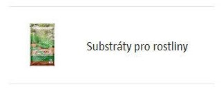 Substráty pro rostliny