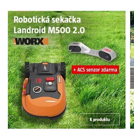 Robotická sekačka Landroid M500 2.0