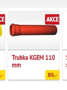 Trubka KGEM 110 mm