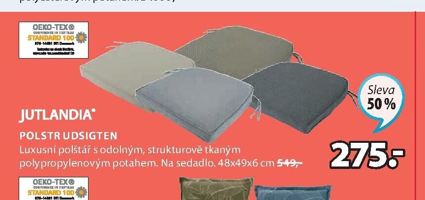 JUTLANDIA Polstr UDSIGTEN