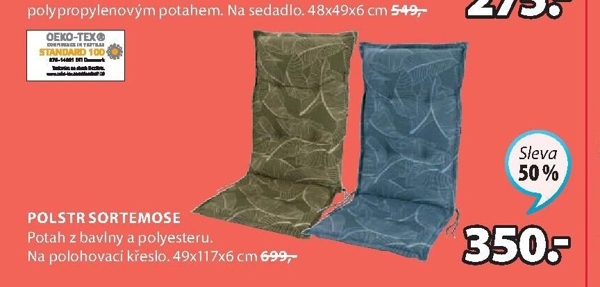 Polstr SORTEMOSE
