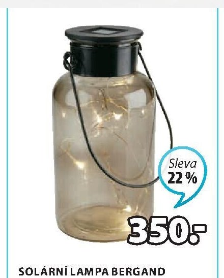 Solární lampa BERGAND