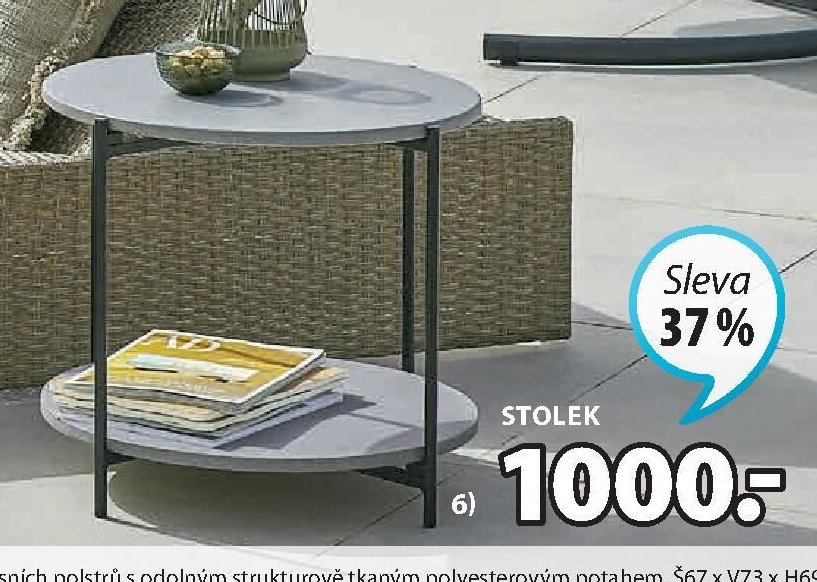ODKLÁDACÍ STOLEK OTTA
