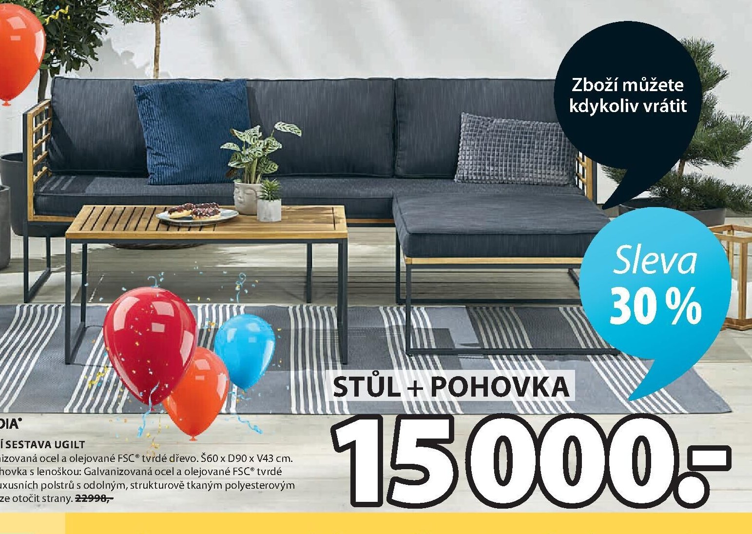 Zahradní sestava UGILT