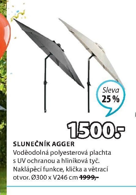 Slunečník AGGER