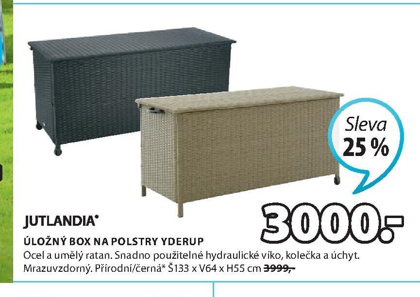 Úložný box na polstry YDERUP
