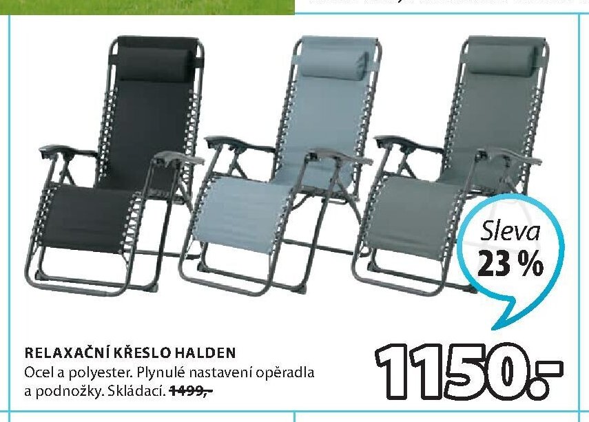 Relaxační křeslo HALDEN