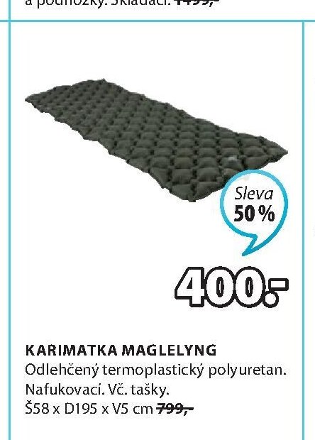 Karimatka MAGLELYNG