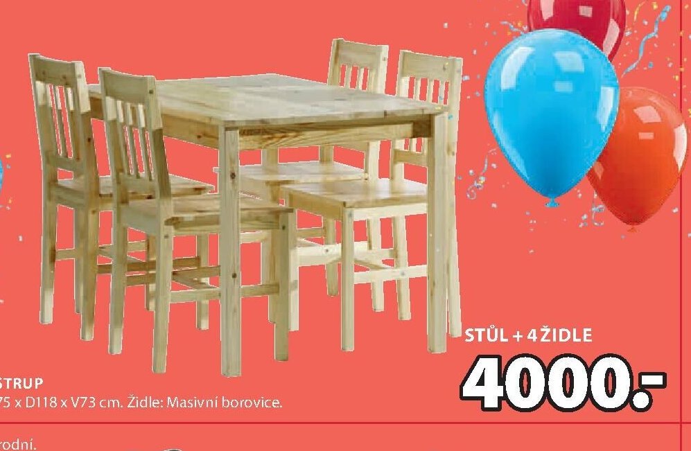 Jídelní sestava Tylstrup
