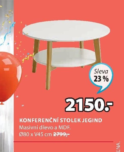 KONFERENČNÍ STOLEK JEGIND