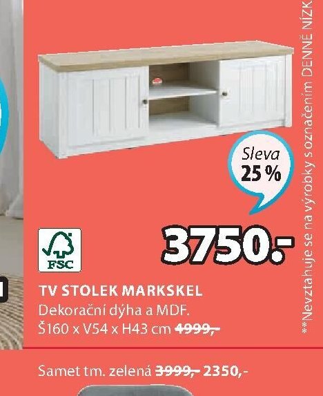 TV STOLEK MARKSKEL