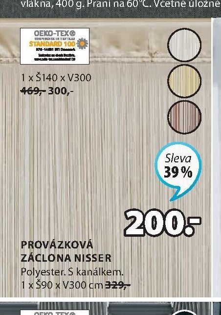 ZÁCLONA NISSER