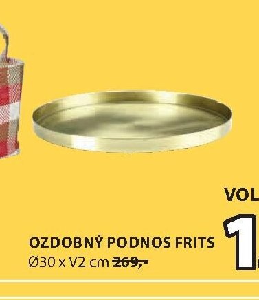 OZDOBNÝ PODNOS FRITS