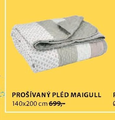 PROŠÍVANÝ PLÉD MAIGULL