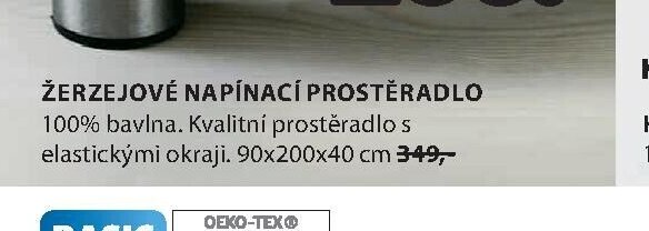 KRONBORG ŽERZEJOVÉ NAPÍNACÍ PROSTĚRADLO