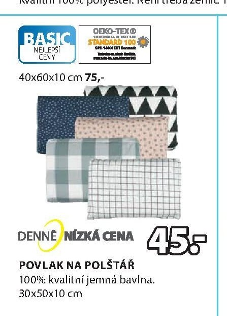 BASIC POVLAK NA POLŠTÁŘ