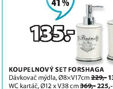 Koupelnový set FORSHAGA (dávkovač)