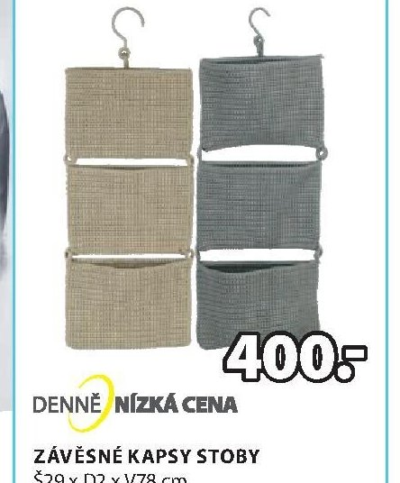 Závěsné kapsy STOBY