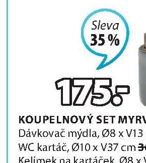 Koupelnový set MYRVIKEN (dávkovač)