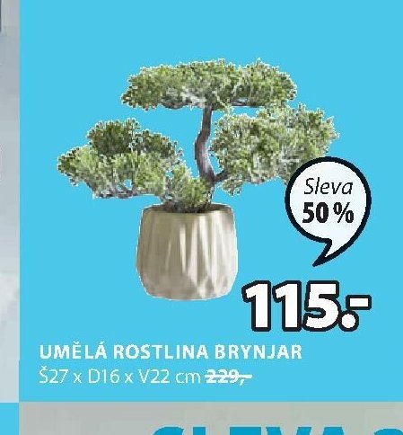 Umělá rostlina BRYNJAR