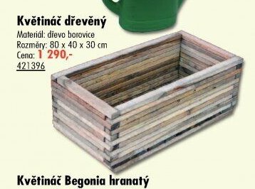 Květináč dřevěný