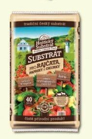 Substrát pro rajčata, papriky a okurky