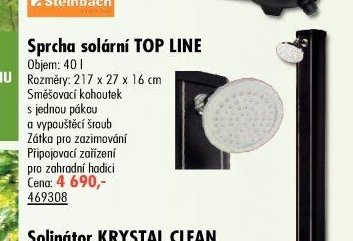 Sprcha solární TOP LINE