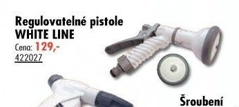 Regulovatelné pistole WHITE LINE