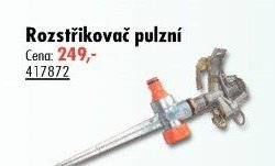Rozstřikovač pulzní