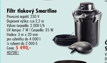 Filtr tlakový Smartline