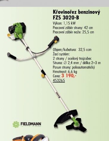 Křovinořez benzínový FZS 3020-B