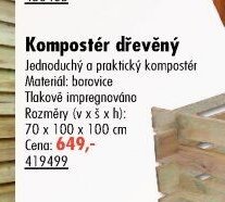 Kompostér dřevěný