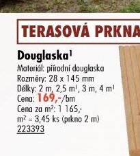 Terasová prkna Douglaska