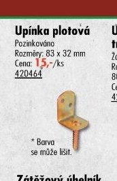 Upínka plotová