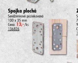 Spojka plochá