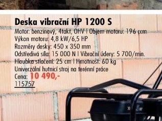 Deska vibrační HP 1200 S