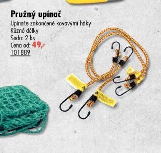 Pružný upínač