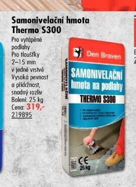 Samonivelační hmota Thermo S300