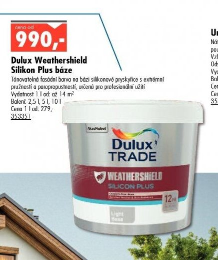 Dulux Weathershield Silikon Plus báze
